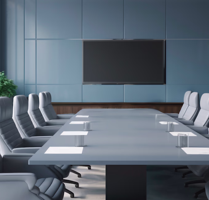 Installation d’écrans et de produits dynamiques dans les salles de réunions SNCF